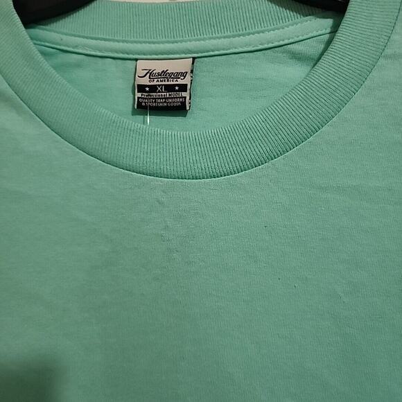 Hustle Gang American Native T-shirt Top Men's Shirt Size XL Blue - Picture 4 of 5